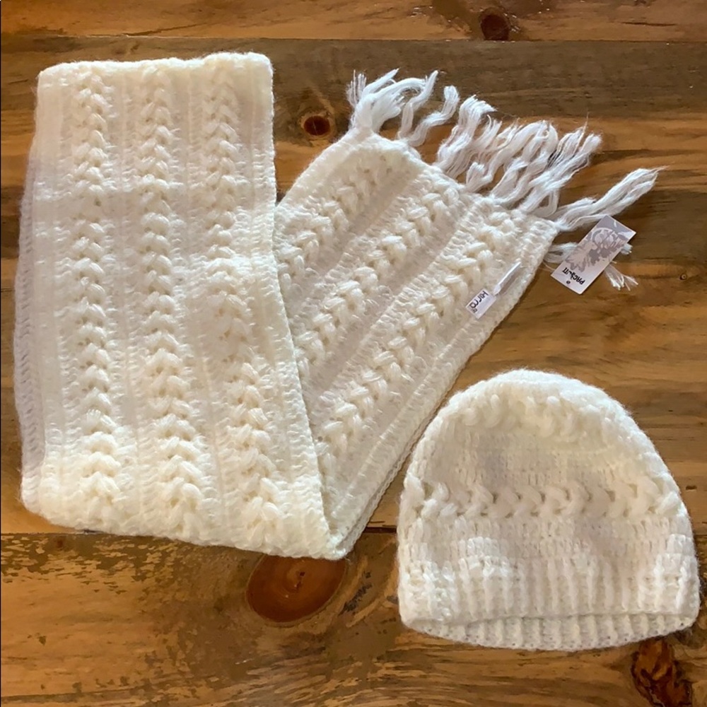 New with tags. Scarf and hat set.